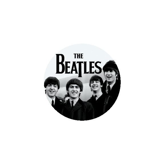 BEATLES: 1964 B/W (nagy jelvény, 3,7 cm) BEATLES: 1964 B/W (nagy jelvény, 3,7 cm)