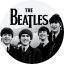 BEATLES: 1964 B/W (nagy jelvény, 3,7 cm)