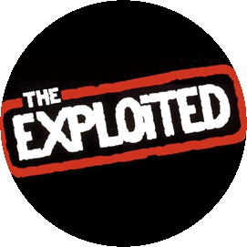EXPLOITED: Logo (nagy jelvény, 3,7 cm)
