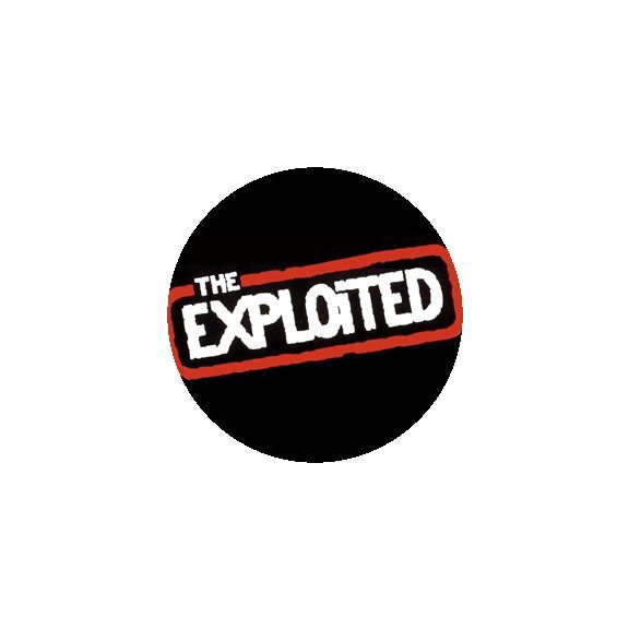 EXPLOITED: Logo (nagy jelvény, 3,7 cm) EXPLOITED: Logo (nagy jelvény, 3,7 cm)