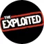 EXPLOITED: Logo (nagy jelvény, 3,7 cm)