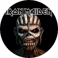 IRON MAIDEN: Book Of Souls (nagy jelvény, 3,7 cm)