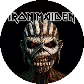 IRON MAIDEN: Book Of Souls (nagy jelvény, 3,7 cm)