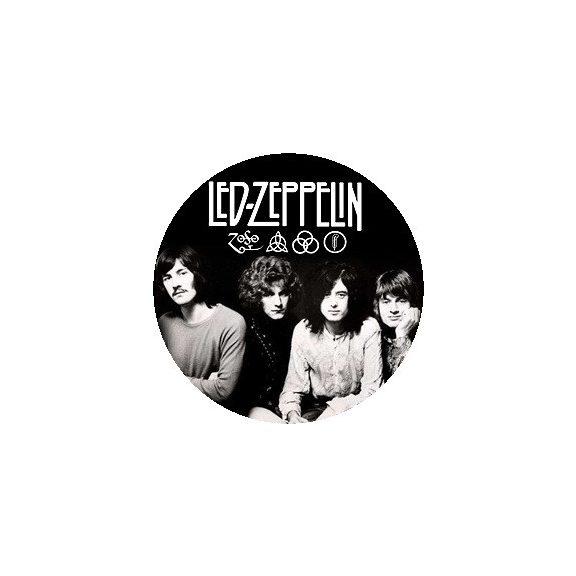 LED ZEPPELIN: Band (nagy jelvény, 3,7 cm) LED ZEPPELIN: Band (nagy jelvény, 3,7 cm)