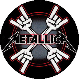 METALLICA: Horns (nagy jelvény, 3,7 cm)
