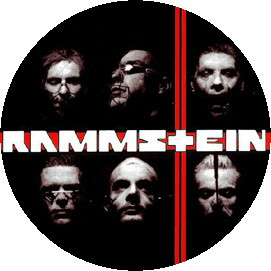 RAMMSTEIN: Du hast (nagy jelvény, 3,7 cm)
