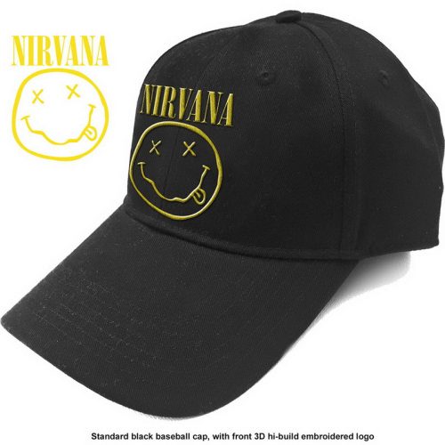 NIRVANA: Logo Smiley (baseball sapka)