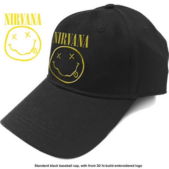 NIRVANA: Logo Smiley (baseball sapka) NIRVANA: Logo Smiley (baseball sapka)