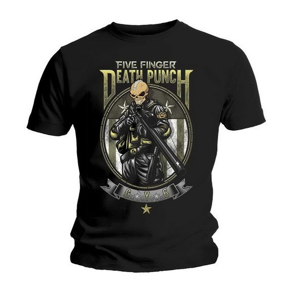 FIVE FINGER DEATH PUNCH: Sniper (póló) FIVE FINGER DEATH PUNCH: Sniper (póló)