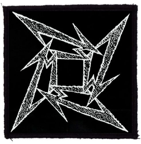METALLICA: Ninja Logo (9,5 cm x 9,5 cm) (felvarró)