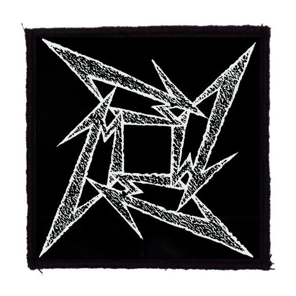 METALLICA: Ninja Logo (9,5 cm x 9,5 cm) (felvarró) METALLICA: Ninja Logo (9,5 cm x 9,5 cm) (felvarró)