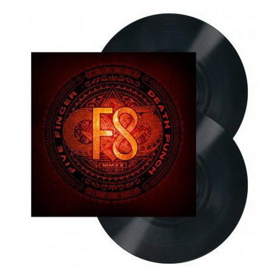 FIVE FINGER DEATH PUNCH: F8 (2LP, black) FIVE FINGER DEATH PUNCH: F8 (2LP, black)
