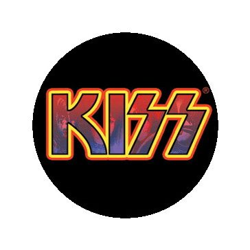KISS: Logo (nagy jelvény, 3,7 cm)