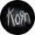 KORN: Stone Logo (nagy jelvény, 3,7 cm)