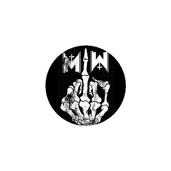 MOTIONLESS IN WHITE: Fingers (nagy jelvény, 3,7 cm) MOTIONLESS IN WHITE: Fingers (nagy jelvény, 3,7 cm)