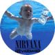 NIRVANA: Nevermind (nagy jelvény, 3,7 cm)