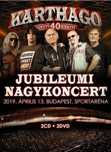 KARTHAGO: Együtt 40 éve 2019.04.13. (2CD+2DVD, box)