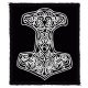 THOR HAMMER - 2. (7,5 cm x 9,5 cm) (felvarró)