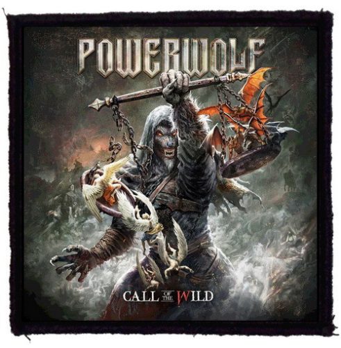 POWERWOLF: Call Of The Wild (9,5 cm x 9,5 cm) (felvarró)