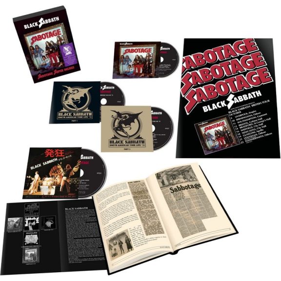 BLACK SABBATH: Sabotage (4CD box set)
