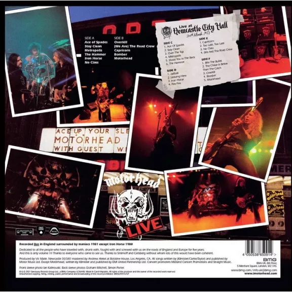 MOTORHEAD: No Sleep 'til Hammersmith - 40th Anniversary (3LP)