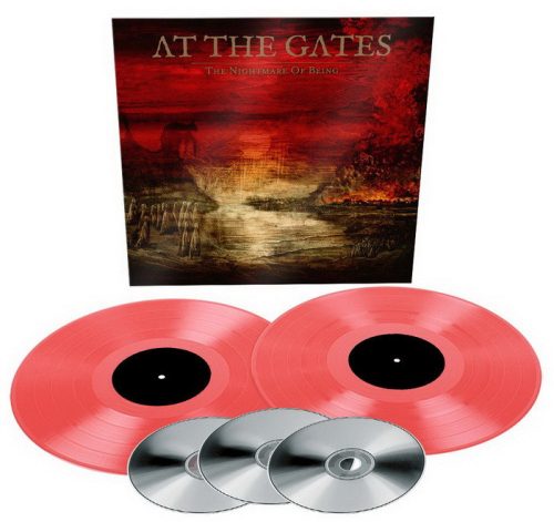 AT THE GATES: The Nightmare Of Being (2LP+3CD, transparent red)