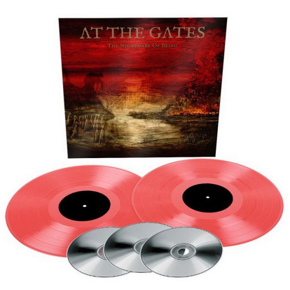 AT THE GATES: The Nightmare Of Being (2LP+3CD, transparent red) AT THE GATES: The Nightmare Of Being (2LP+3CD, transparent red)