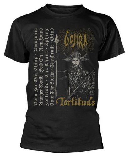GOJIRA: Fortitude Tracklist (póló)