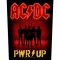 AC/DC: PWR Up (hátfelvarró / backpatch)