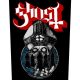 GHOST: Papa Warriors (hátfelvarró / backpatch)