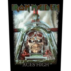 IRON MAIDEN: Aces High (hátfelvarró / backpatch)