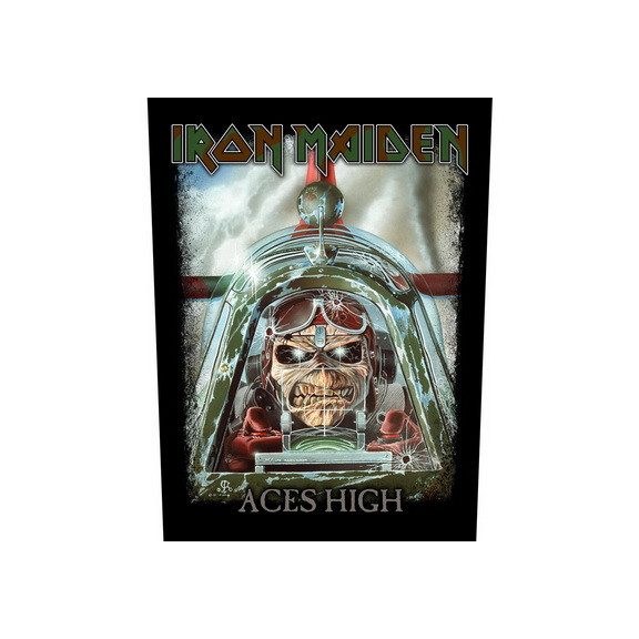 IRON MAIDEN: Aces High (hátfelvarró / backpatch) IRON MAIDEN: Aces High (hátfelvarró / backpatch)