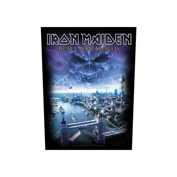 IRON MAIDEN: Brave New World (hátfelvarró / backpatch) IRON MAIDEN: Brave New World (hátfelvarró / backpatch)