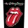 ROLLING STONES: Plastered Tongue (hátfelvarró / backpatch)