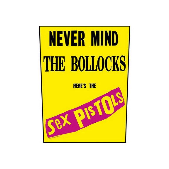 SEX PISTOLS: Never Mind The Bollocks (hátfelvarró / backpatch) SEX PISTOLS: Never Mind The Bollocks (hátfelvarró / backpatch)