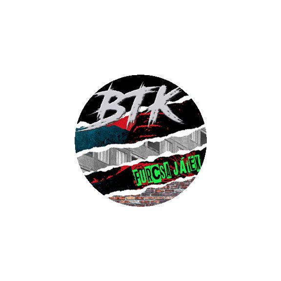 BTK: Furcsa játék - borító (jelvény, 2,5 cm) BTK: Furcsa játék - borító (jelvény, 2,5 cm)