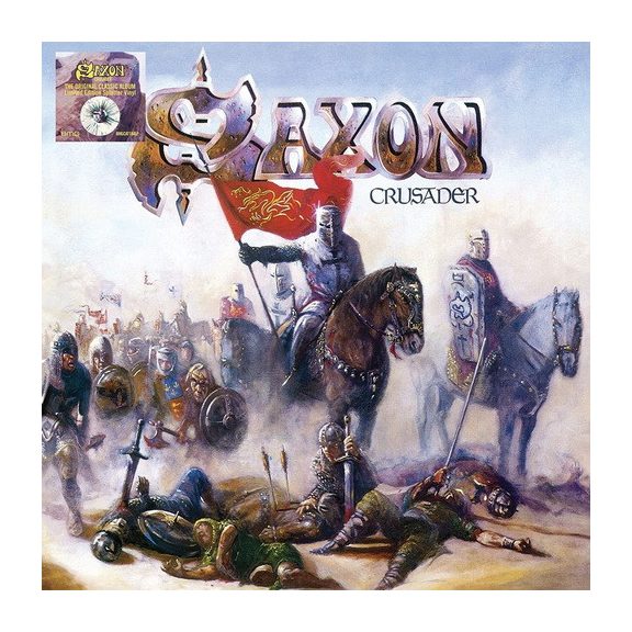SAXON: Crusader (LP, splattered) SAXON: Crusader (LP, splattered)