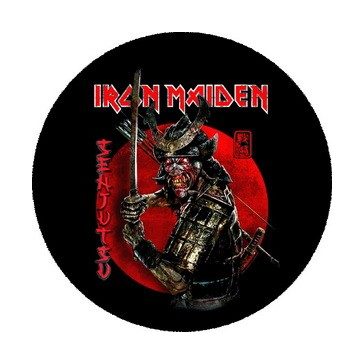 IRON MAIDEN: Senjutsu (nagy jelvény, 3,7 cm)