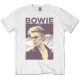 DAVID BOWIE: Smoking (white) (póló)