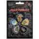 IRON MAIDEN: Eddie Faces (5 db pengető, 1 mm vastag)