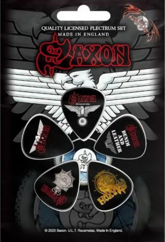 SAXON - Wheels Of Steel (5 db pengető, 1 mm vastag)