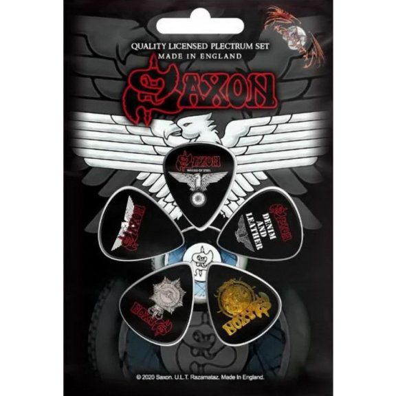SAXON - Wheels Of Steel (5 db pengető, 1 mm vastag) SAXON - Wheels Of Steel (5 db pengető, 1 mm vastag)