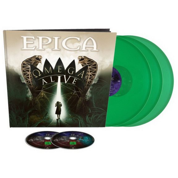 EPICA: Omega Alive (3LP, green, +Blu-ray+DVD) EPICA: Omega Alive (3LP, green, +Blu-ray+DVD)