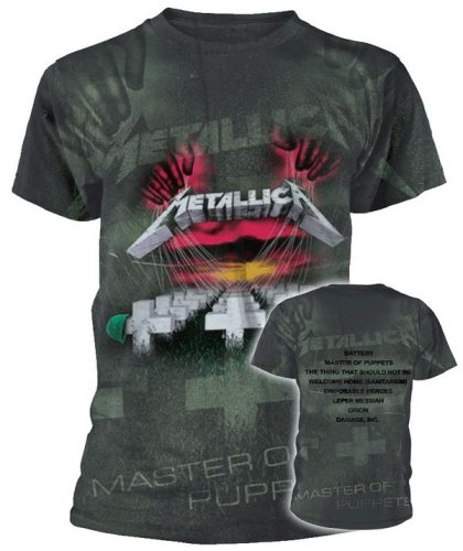 METALLICA: Master Of Puppets all over (póló)