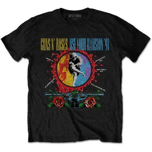 GUNS N' ROSES: Use Your Illusion Circle Splat (póló)