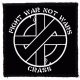 CRASS: Fight War Not Wars (9,5 cm x 9,5 cm)