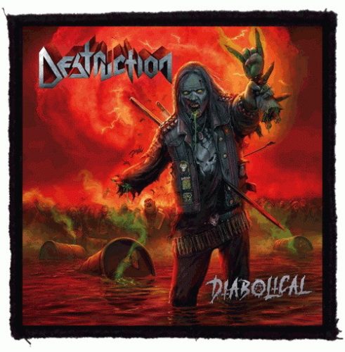 DESTRUCTION: Diabolical (9,5 cm x 9,5 cm) (felvarró)