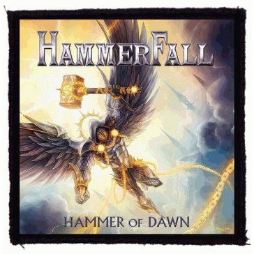 HAMMERFALL: Hammer Of Dawn (9,5 cm x 9,5 cm)