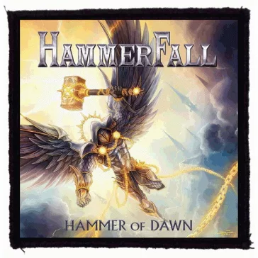 HAMMERFALL: Hammer Of Dawn (9,5 cm x 9,5 cm)