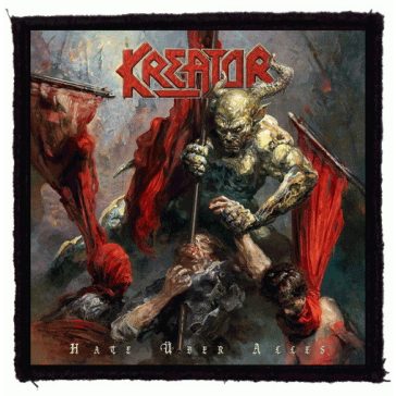 KREATOR: Hate Über Alles (9,5 cm x 9,5 cm)